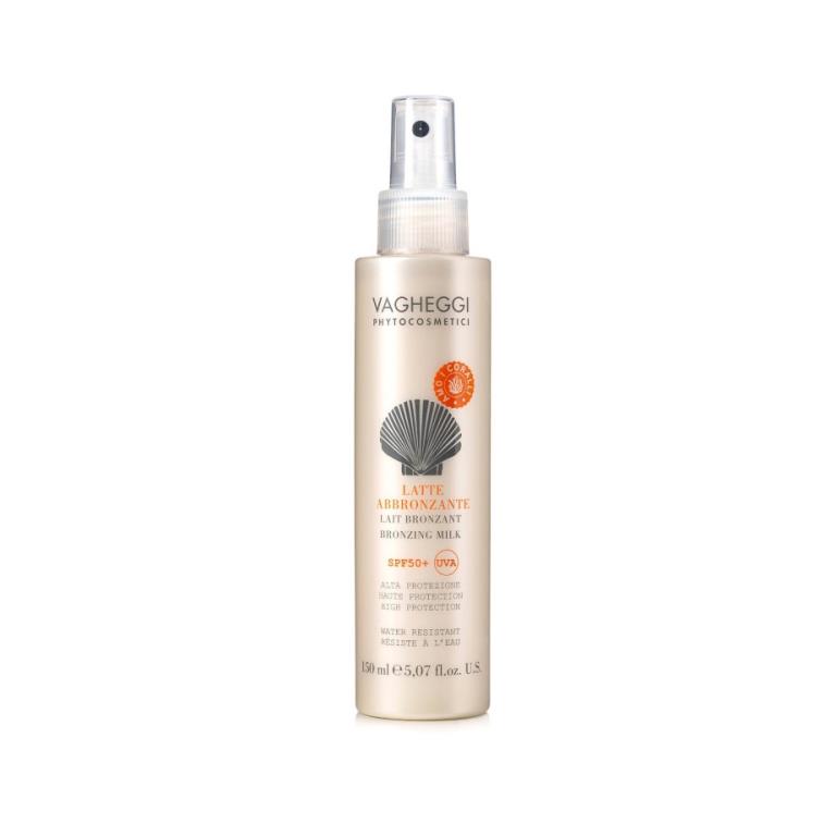 Leche bronceadora SPF50+ UVA