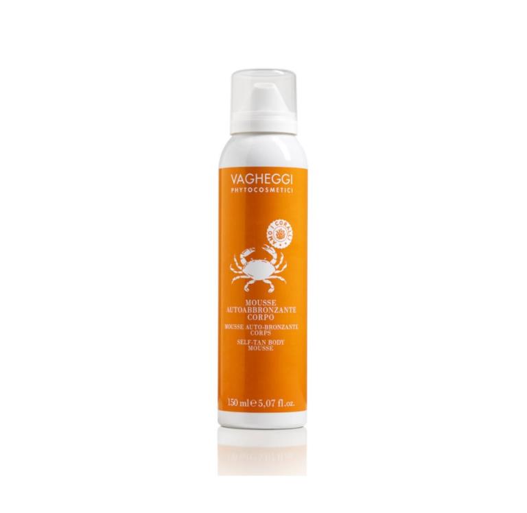Mousse autobronceadora corporal