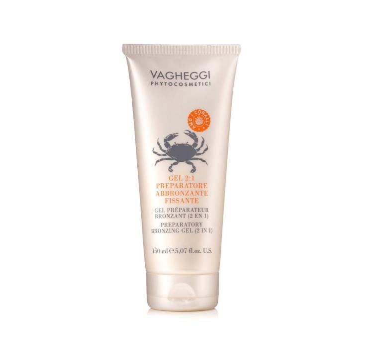Gel 2 en 1 preparador y fijador del bronceado